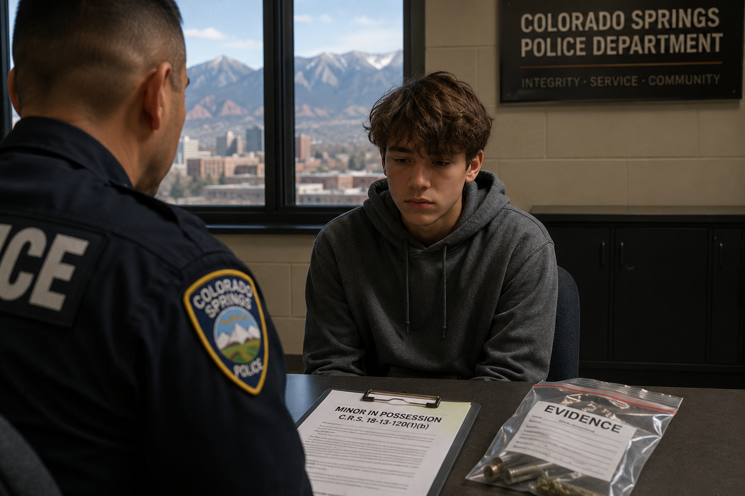 Minor in possesion defense in Colorado Springs